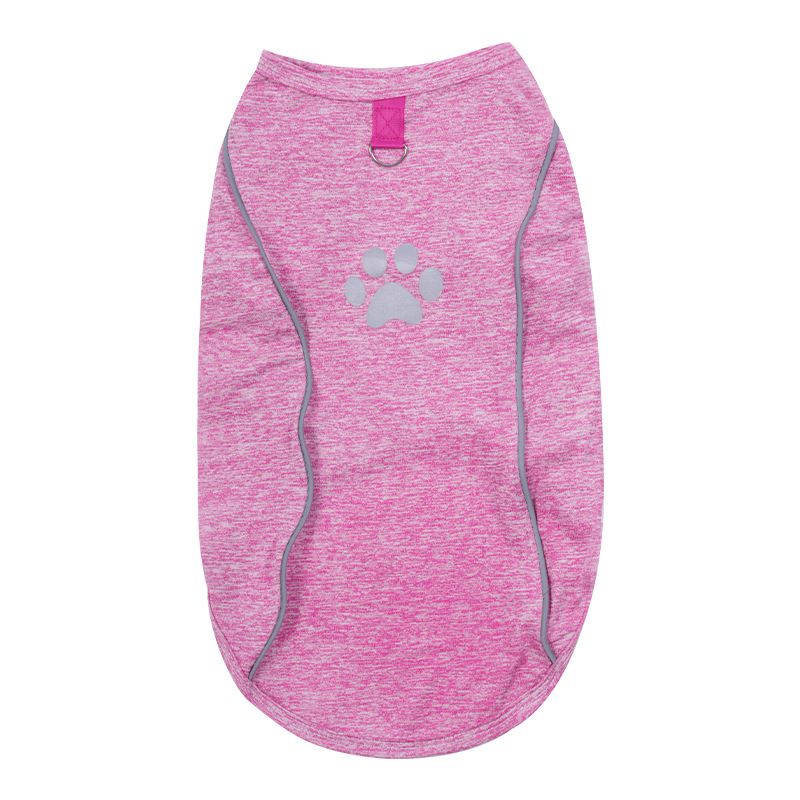 Lele Meow Reflective Vest Dog Clothes Poly Cotton Traction buckle reflective — image 1