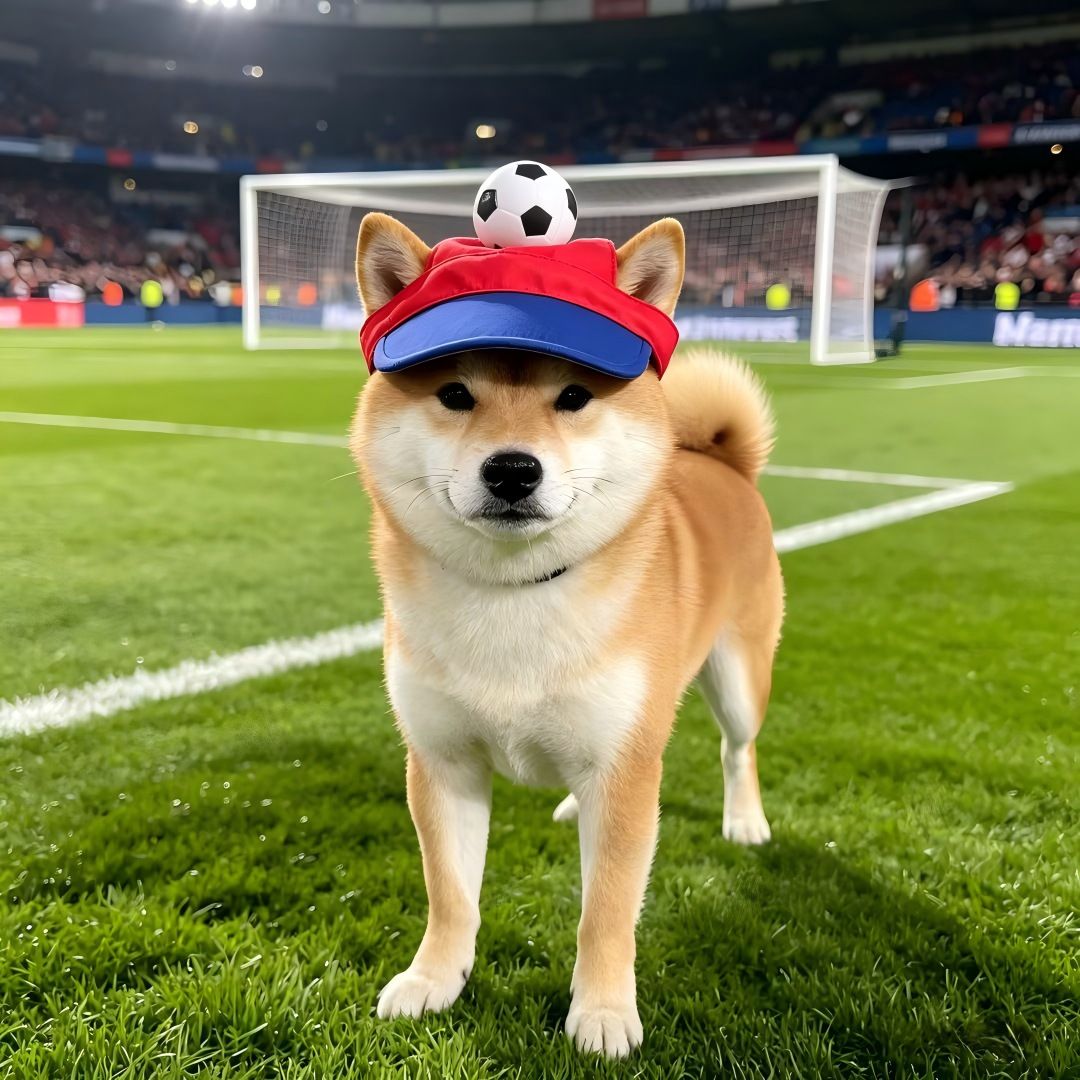 AMOOR Pet Soccer Hat Summer Dog Cap Baseball Cap [Blue] L view 3