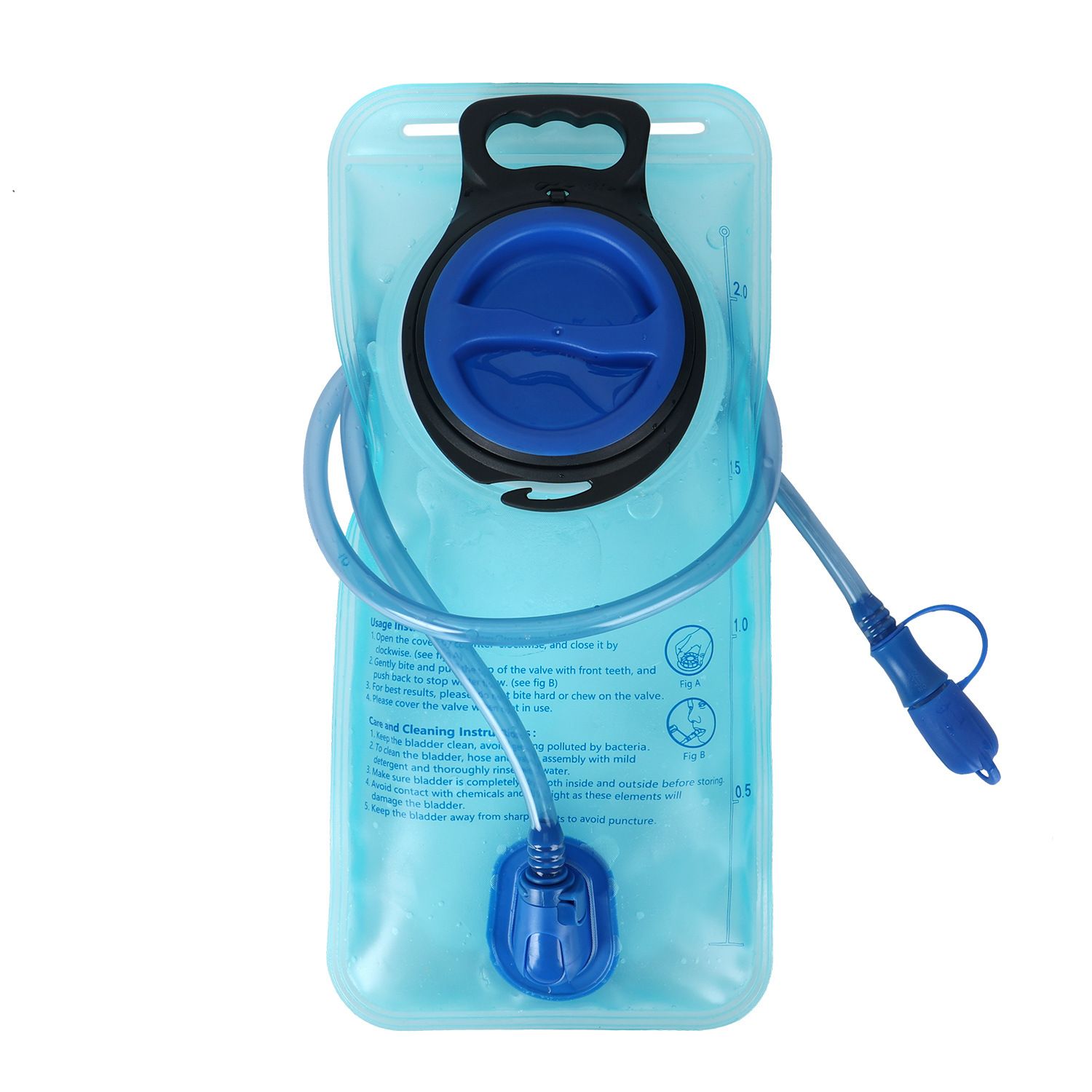 FREEKNIGHT 2L Hydration Bladder for Hiking Cycling Military Green view 5