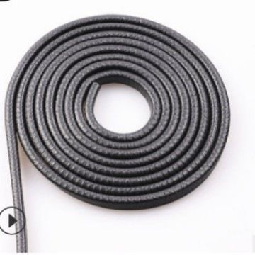 Ning z Car Door Anti Collision Strip Rubber Steel. White view 3