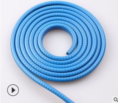 Ning z Car Door Anti Collision Strip Rubber Steel. Blue — image 1