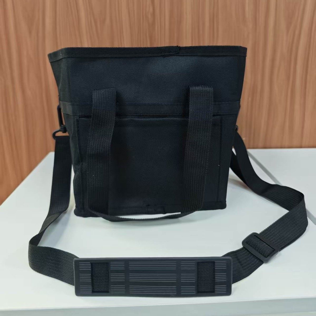 No Spill Car Drink Holder Bag Black Soft compartment