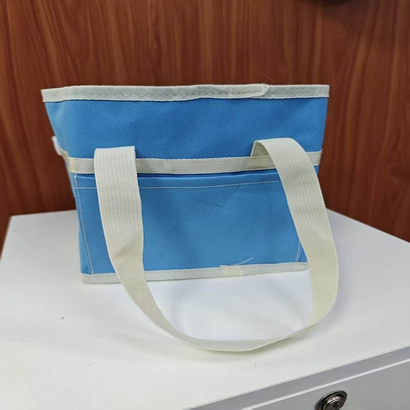 No Spill Car Drink Holder Bag Sky blue Soft compartment
