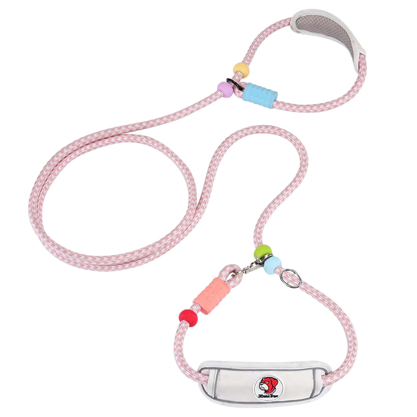 GROW&TAIL Nylon Dog Leash Buffer Handle for Large Dogs view 4