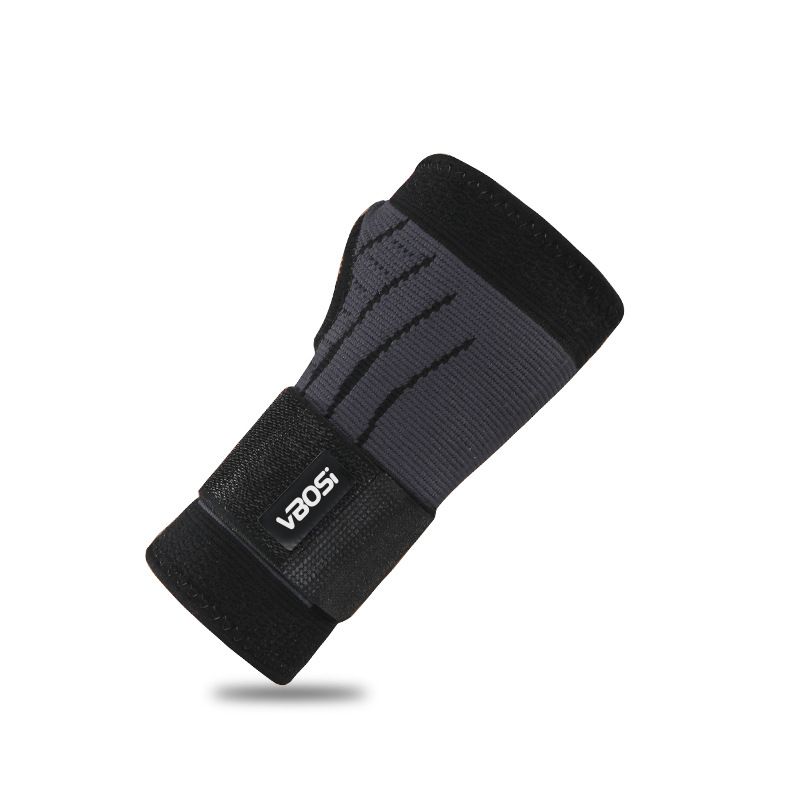 VBOSI Wrist Support Nylon Fitness Sports Protection Black (single pack) L