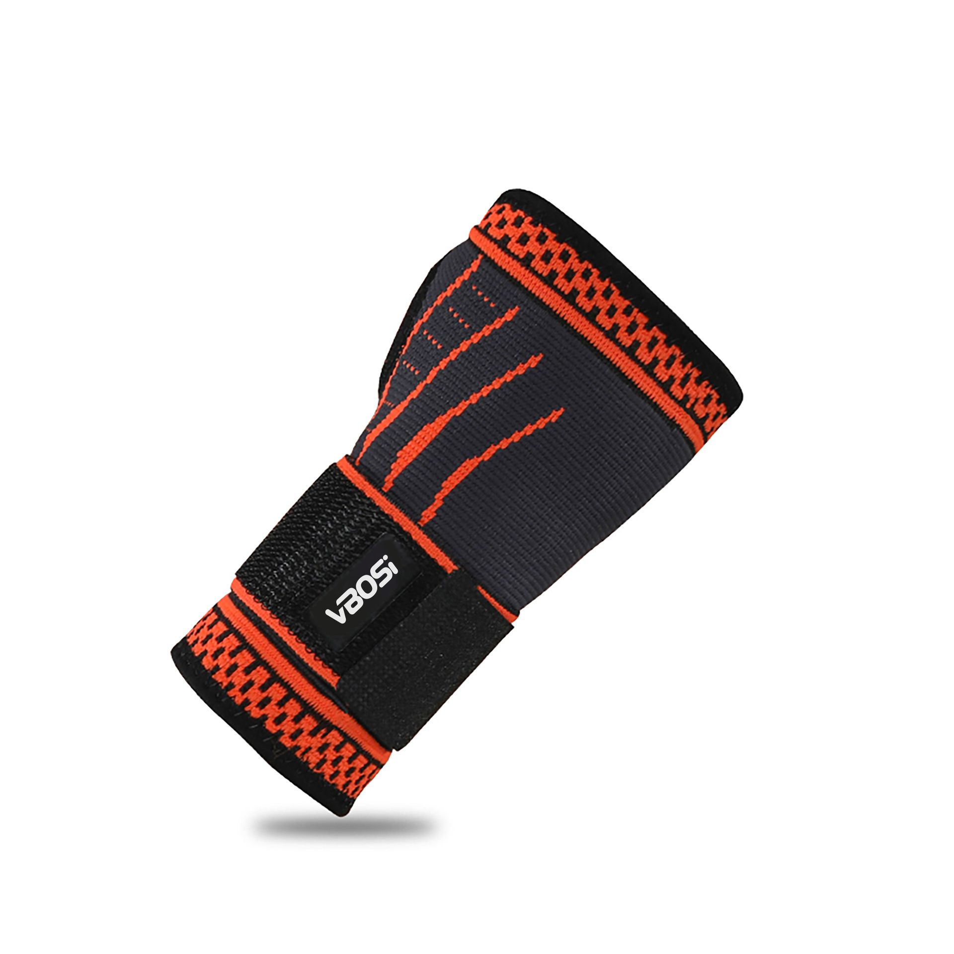 VBOSI Wrist Support Nylon Fitness Sports Protection Orange (single pack) L
