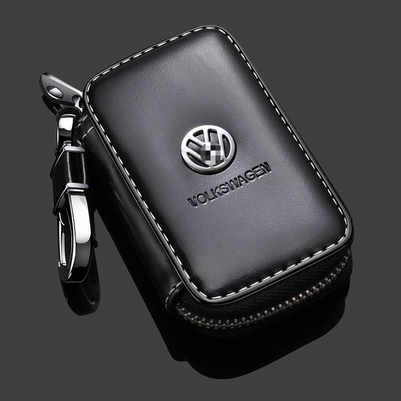 Ning zhi Car Key Case PU Black Universal Honda view 5