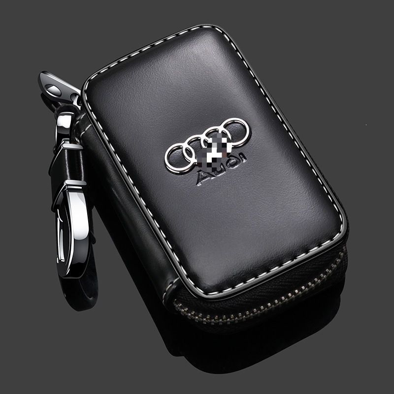Ning zhi Car Key Case PU Black Universal Sanling view 2