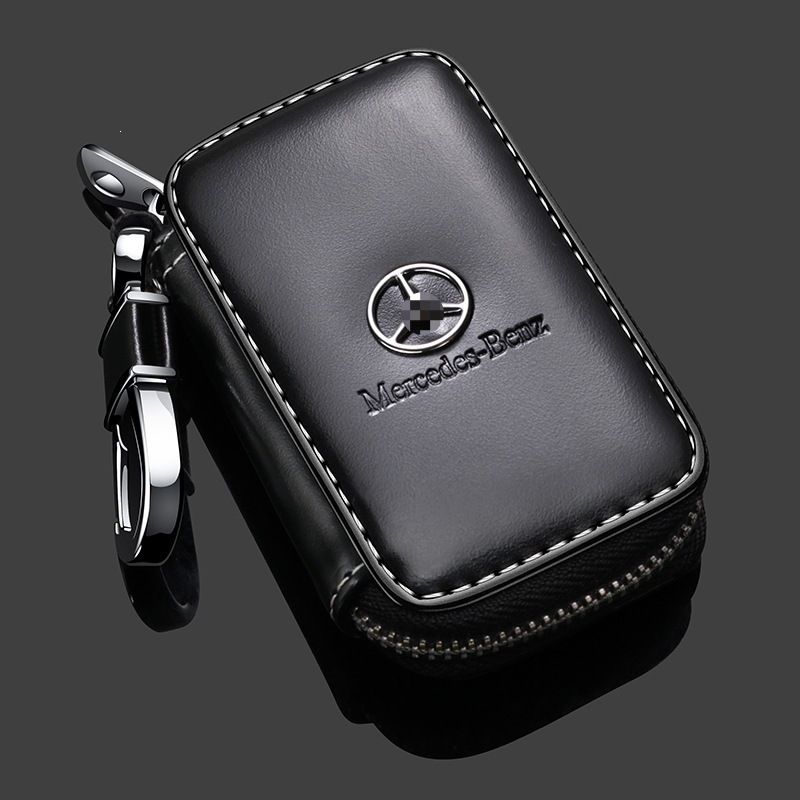Ning zhi Car Key Case PU Black Universal Mazda view 3