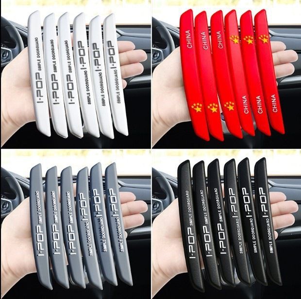 Ning zhi Door Anti Collision Strip PVC 6 Pack 6 pack: italy view 2
