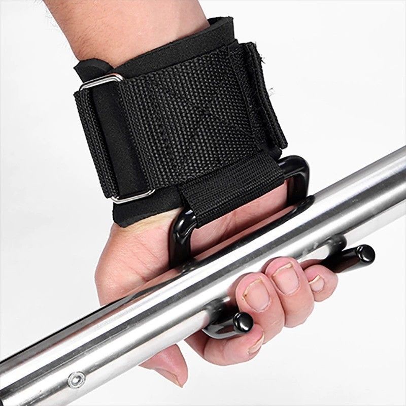 QZE Double Hook Wristband Pair for Pull Up Bar Double hook wristbands [pair] view 2
