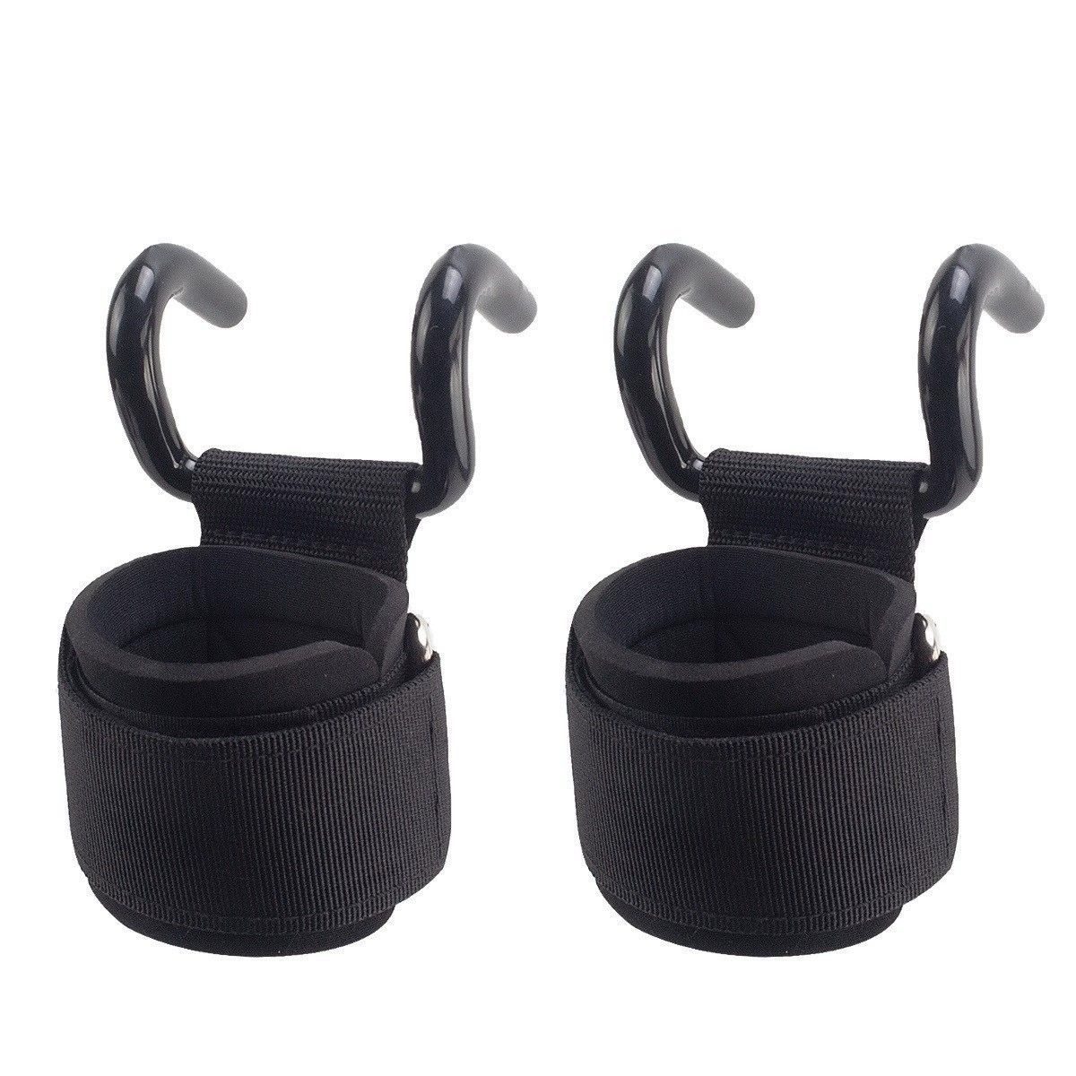 QZE Double Hook Wristband Pair for Pull Up Bar Double hook wristbands [pair] view 4