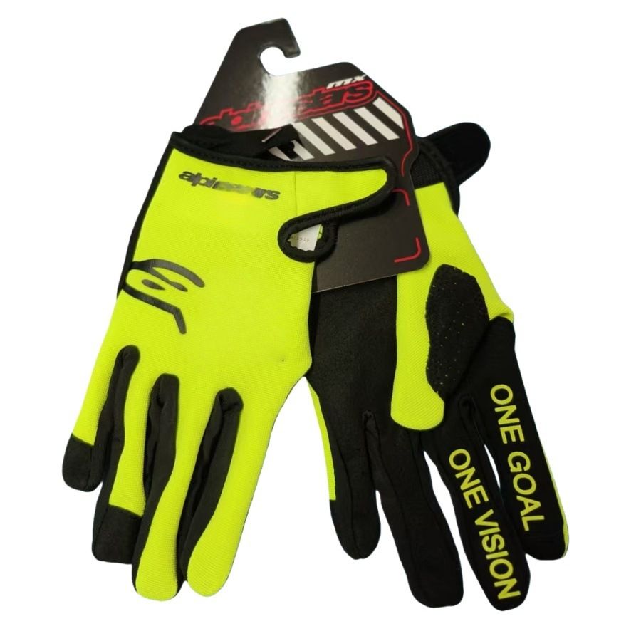 Lohas Fox Bicycle Gloves Nylon Long Finger 24 green M