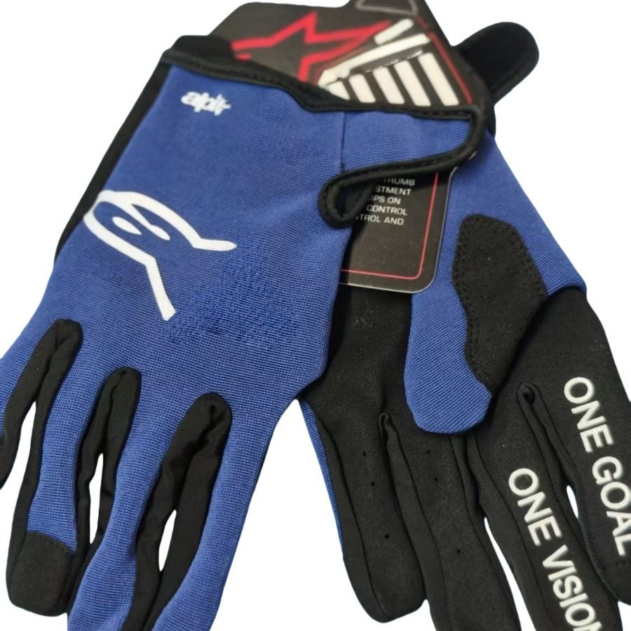Lohas Fox Bicycle Gloves Nylon Long Finger 24 dark blue M