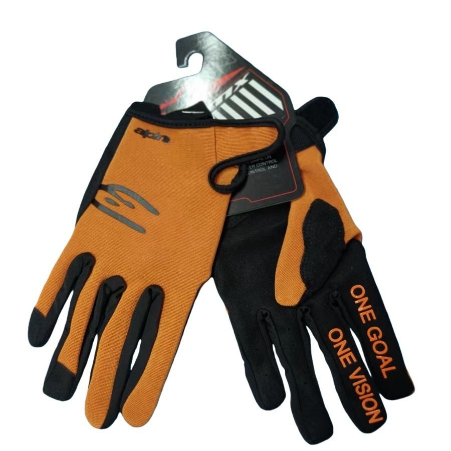 Lohas Fox Bicycle Gloves Nylon Long Finger 24 orange