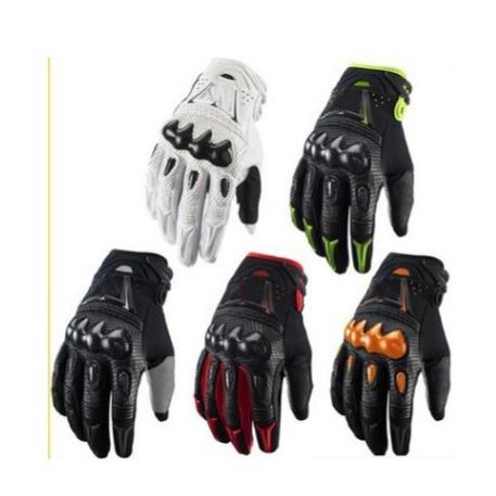 Fisd Bicycle Gloves Nylon Off Road Sport Long Style Green flog M view 2