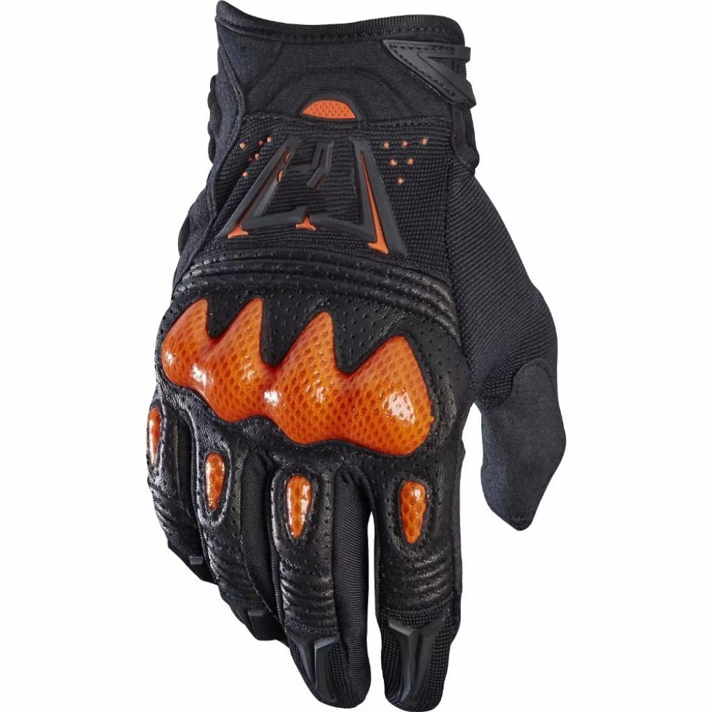 Fisd Bicycle Gloves Nylon Off Road Sport Long Style Orange flog M
