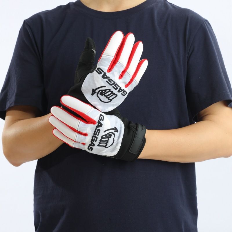 FISD Cycling Gloves Red Blue Breathable Wear Resistant L view 6