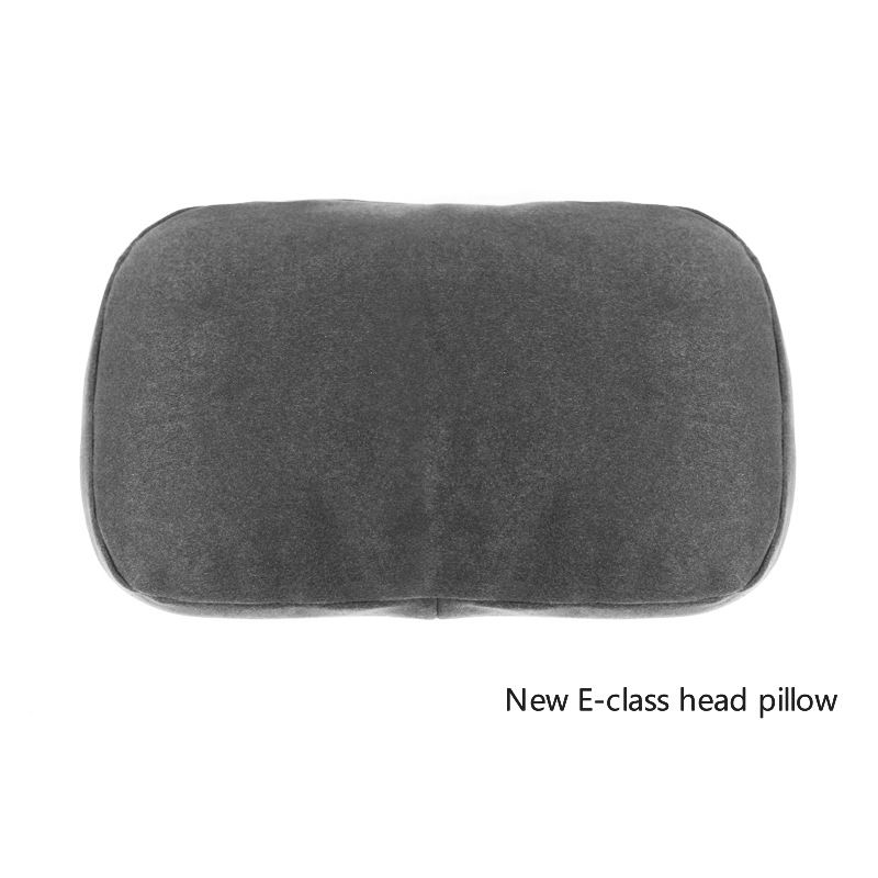 Rear Headrest Mercedes Benz E C GLC GLE GLS Microfiber Mayba brown new front view 7