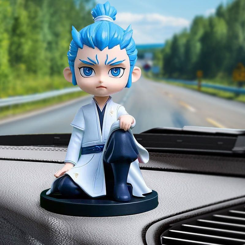Wanfei Ao Bing Bobblehead Resin Car Dash Decoration Donghai ao bing [sitting view 2