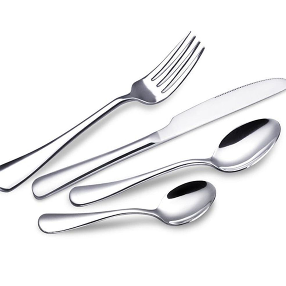 Stainless Steel Knife Fork Spoon Set 1010 1010 main table knife view 3