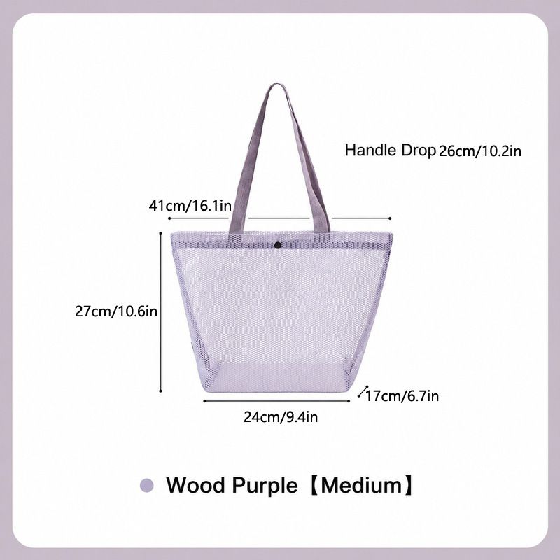 Jinmiao Mesh Storage Bag Large Capacity