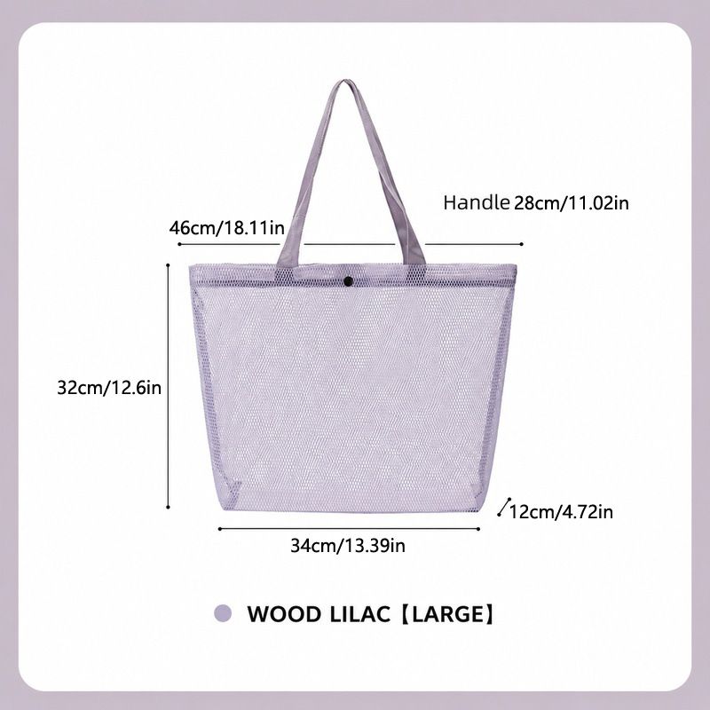 Jinmiao Mesh Storage Bag Large Capacity