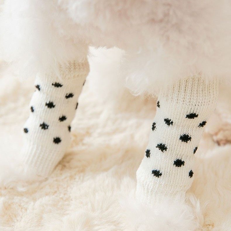 Dog Socks Cartoon Pet Knee Protector view 2