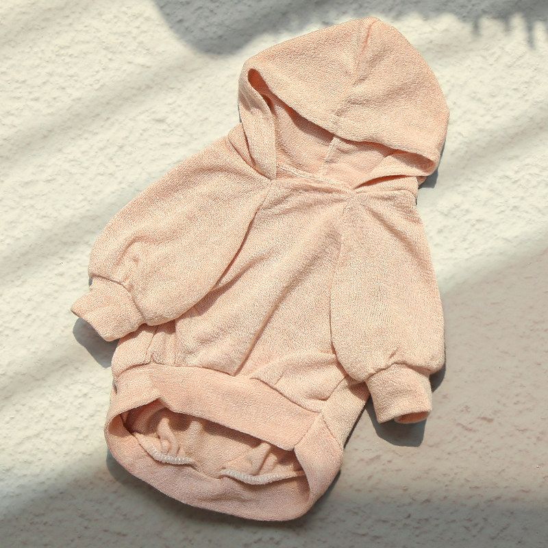Breathable Pet Vest Hoodie for Dogs Cats 008D Ice Silk Light Pink Hoodie XL — image 1