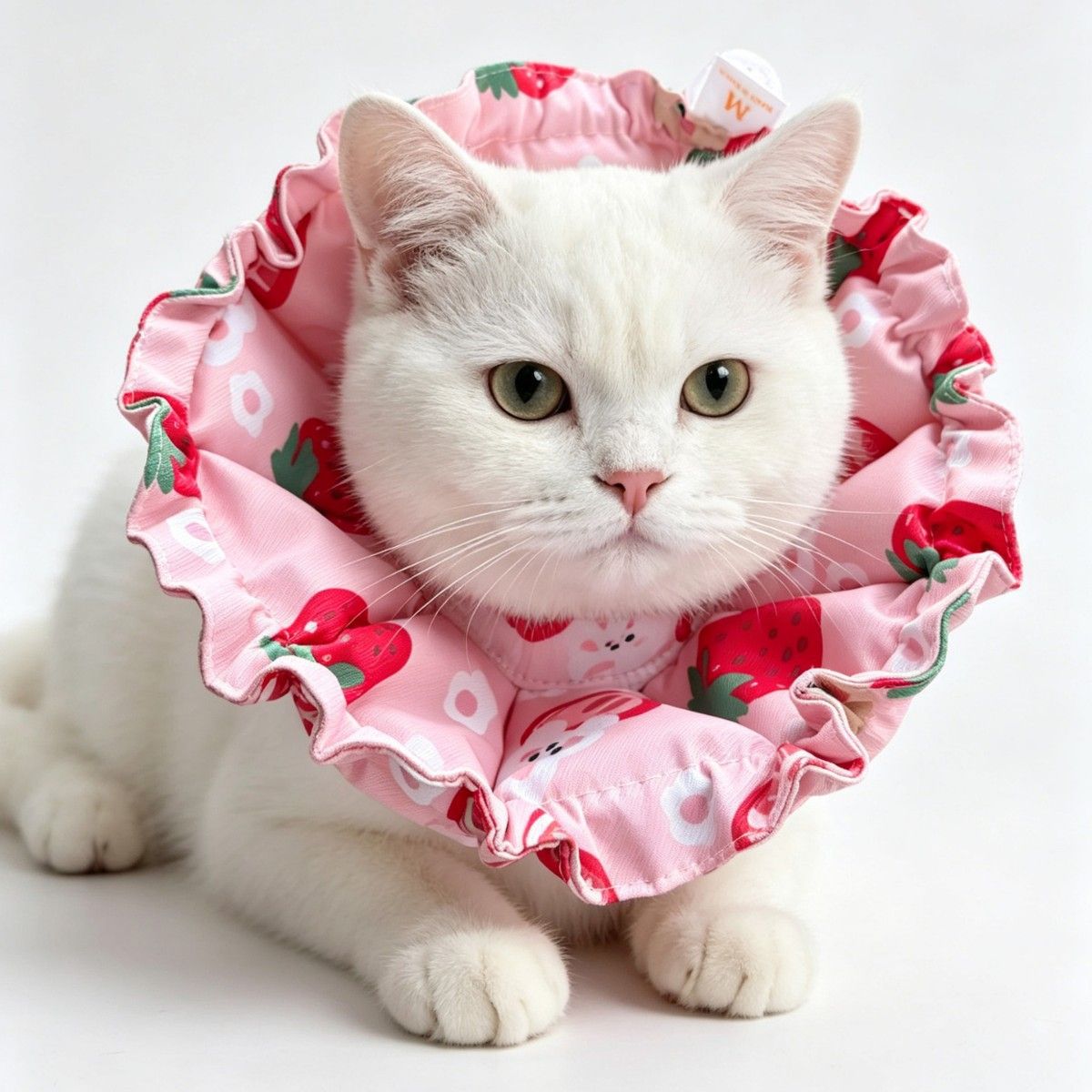 Soft Pet Elizabethan Collar Cartoon Waterproof. XL Pink Dog view 2