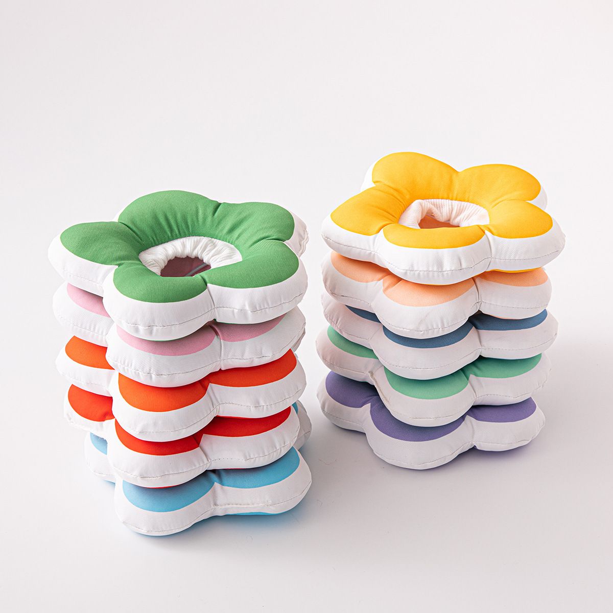 Flower Pet Elizabethan Collar Waterproof Cotton Paw Home L Sky Blue view 2