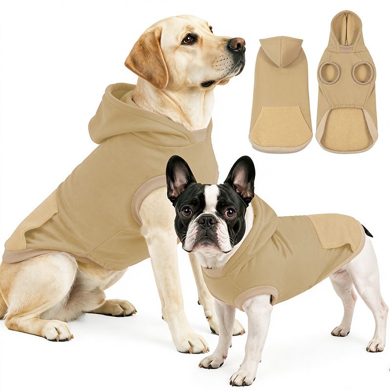 DOTON Dog Hoodie Fleece Winter Warm — image 1
