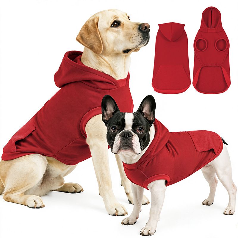 DOTON Dog Hoodie Fleece Winter Warm — image 1