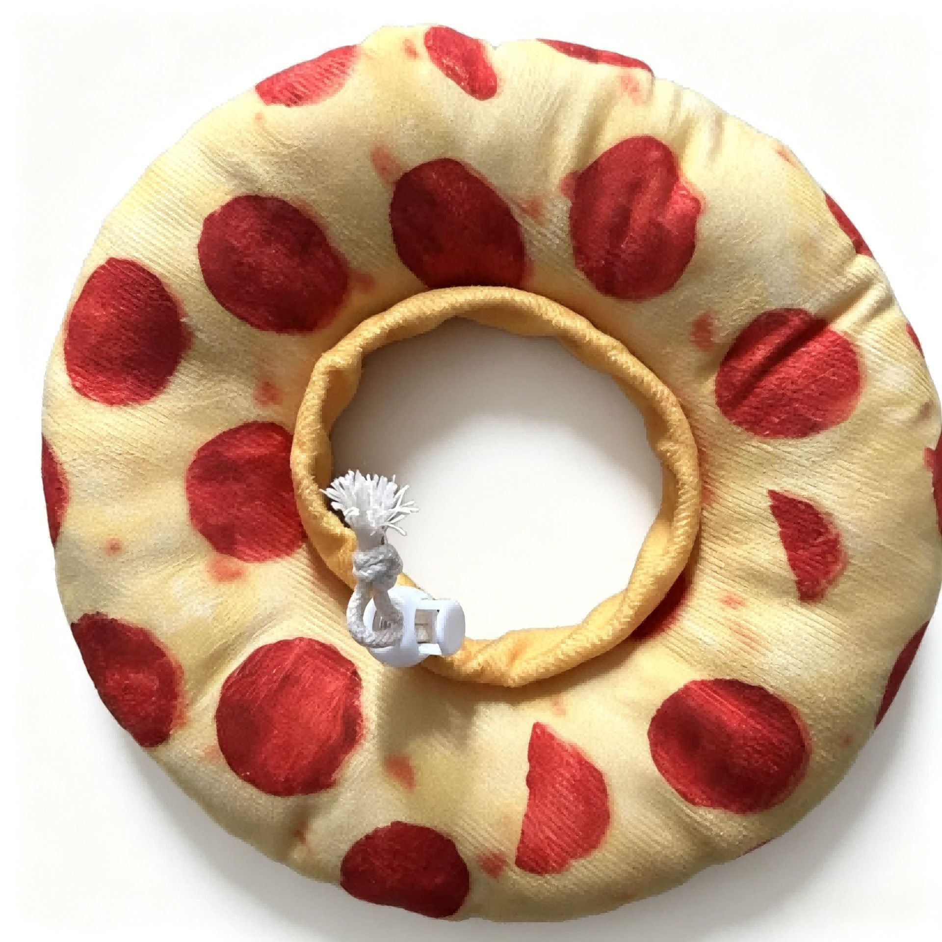 Amoor Pet Elizabethan Collars Pizza Donut Toast M Dessert three-piece set view 6