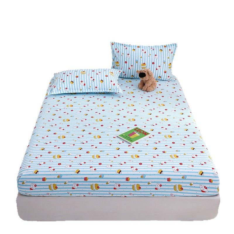 Yuan sheng Home Textiles Pure Cotton Cartoon Dog Sheet Cartoon white bear view 6