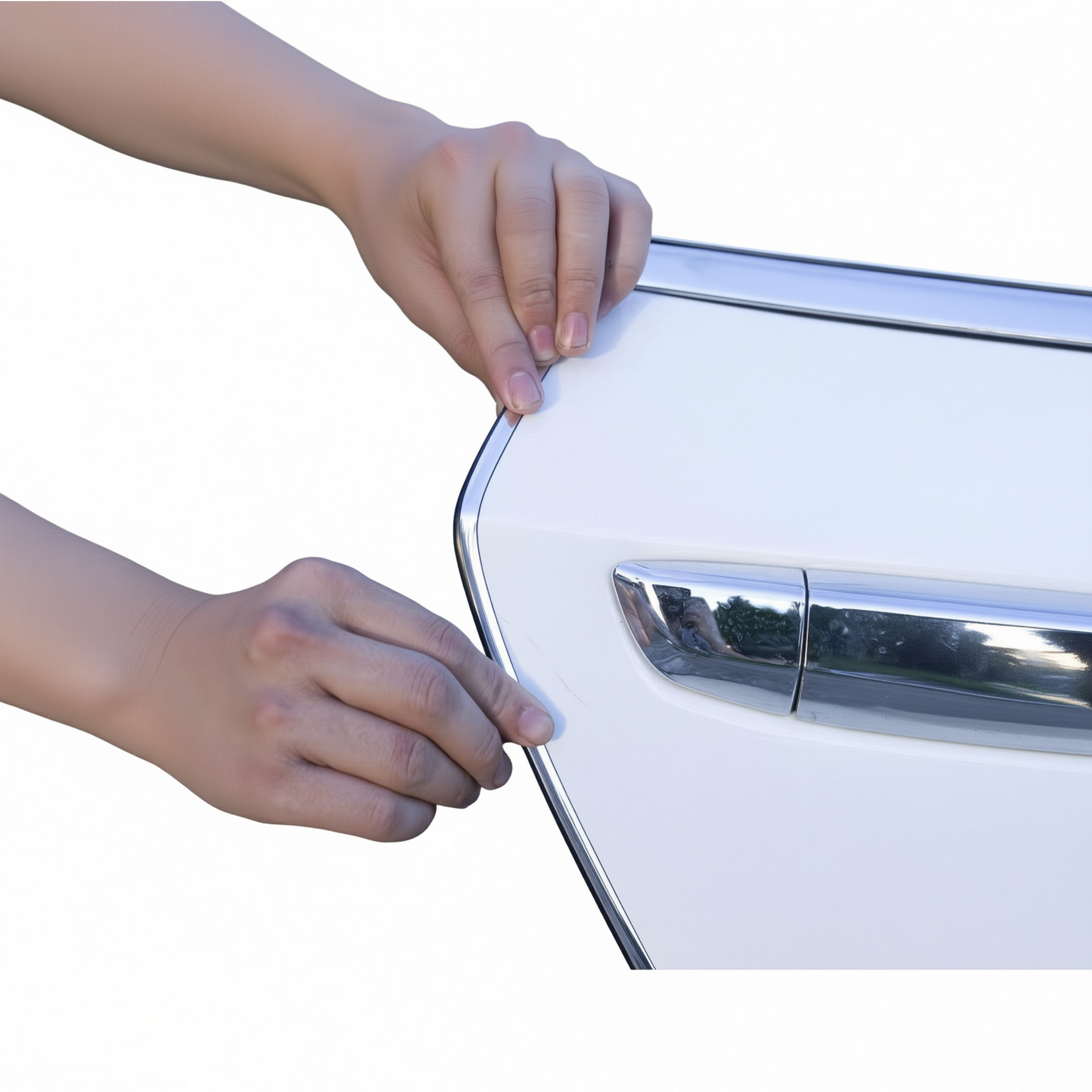 Car Door Anti Collision Strip Electroplated Silver 5m Laser silver【5m】 view 3