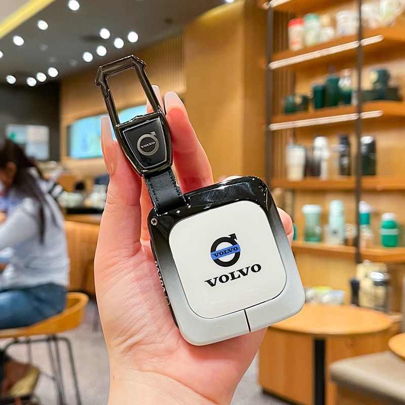 Fragrant Car Island Volvo Key Case Metal Shell Standard Option d: gradient view 5