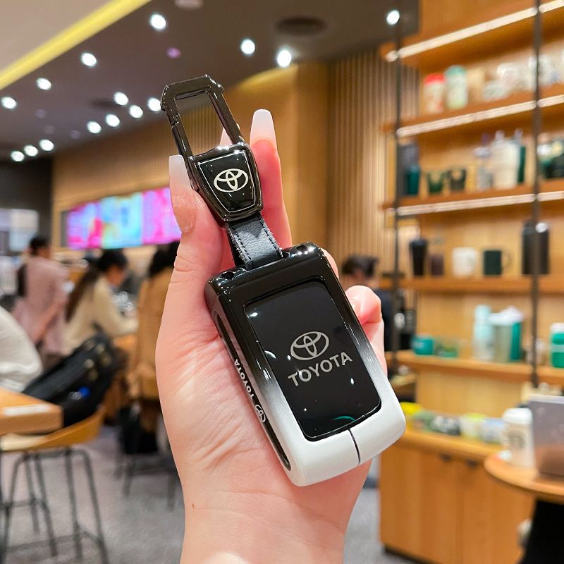 Toyota Key Case Gradient Black White Fragrant Car Island Standard M model view 2