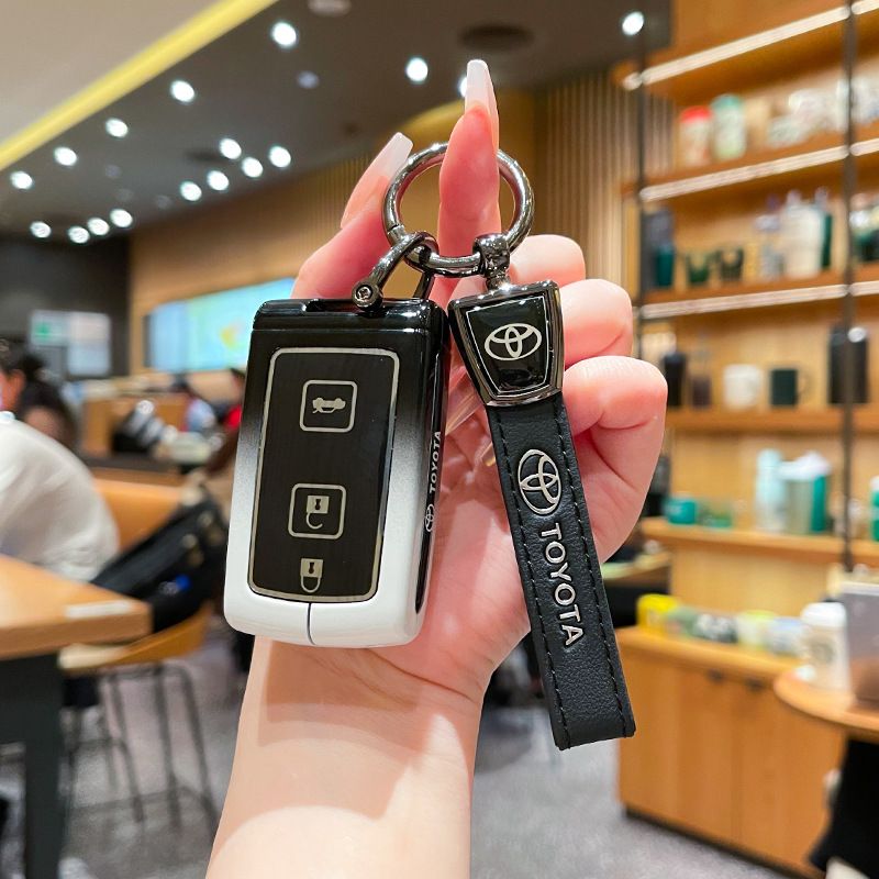 Toyota Key Case Gradient Black White Fragrant Car Island Standard M style view 5