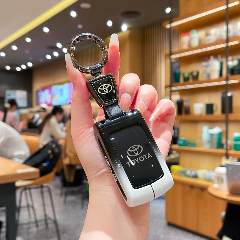 Toyota Key Case Gradient Black White Fragrant Car Island Standard M style view 3