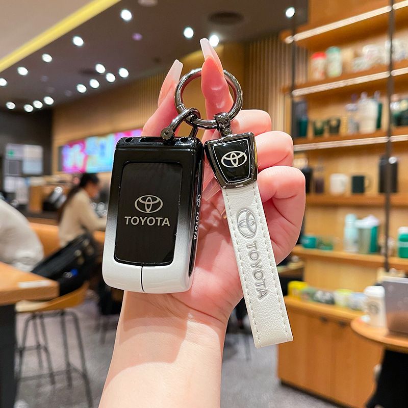 Toyota Key Case Gradient Black White Fragrant Car Island Standard M style view 4