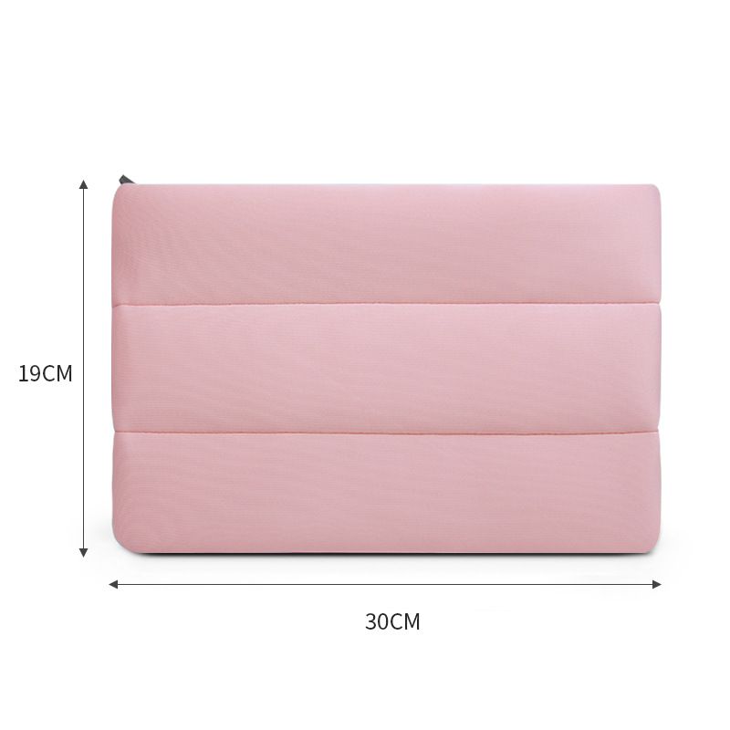 Great Neoprene Cube Makeup Bag Travel Storage Peach pink