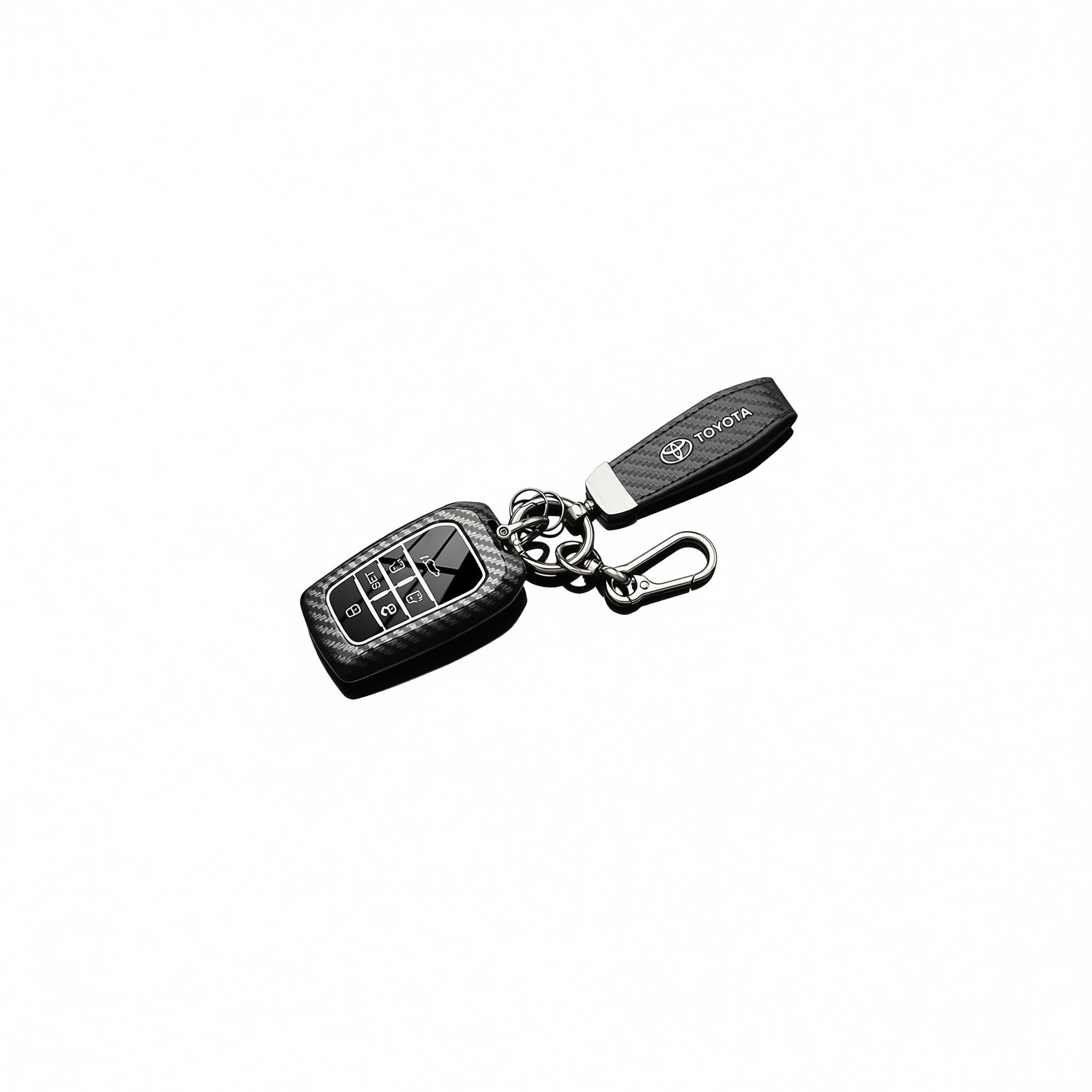 Fragrant Car Island Toyota Sienna Key Cover Carbon. Bagged D type 6-button view 4
