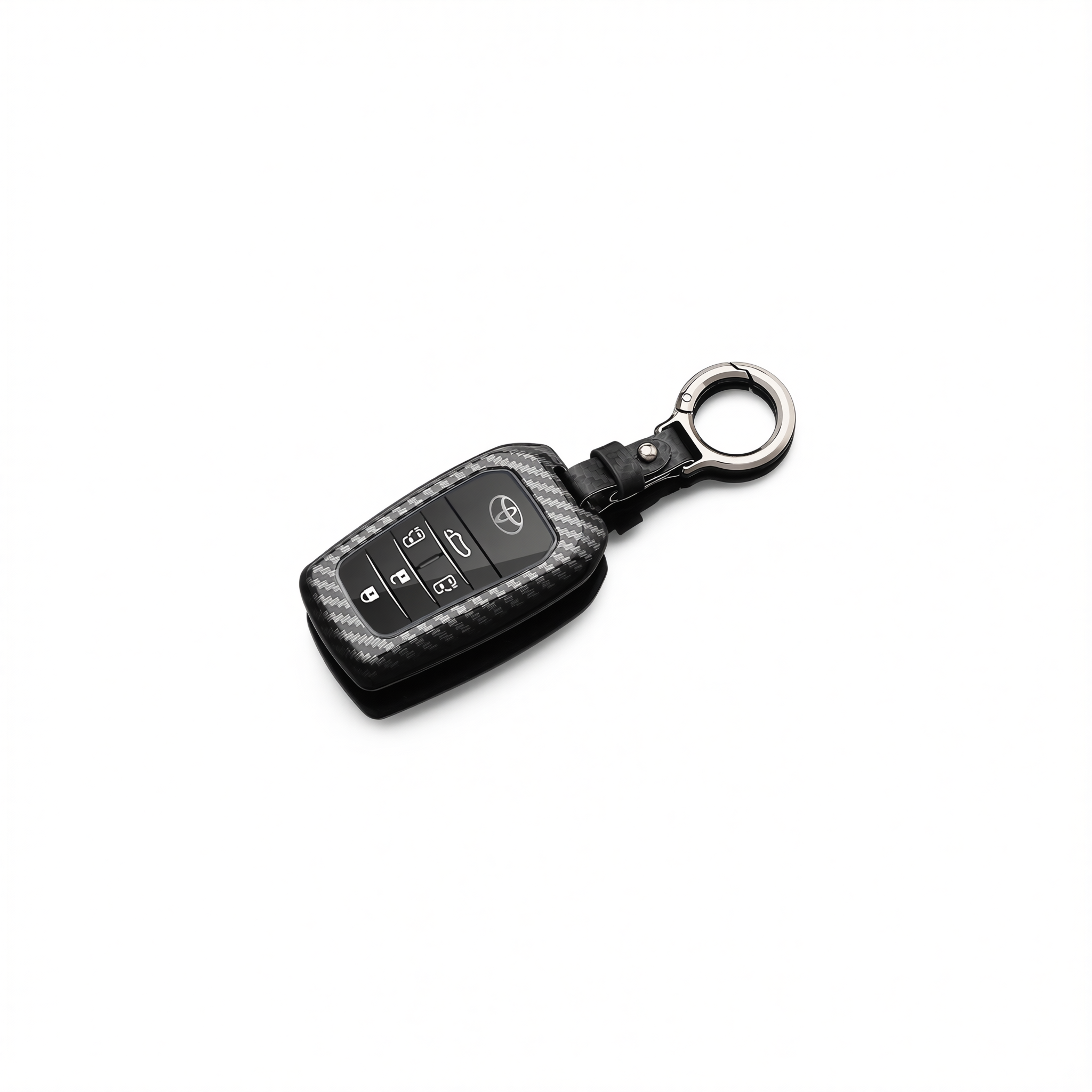 Fragrant Car Island Toyota Sienna Key Cover Carbon. Bagged D type 5-button view 2