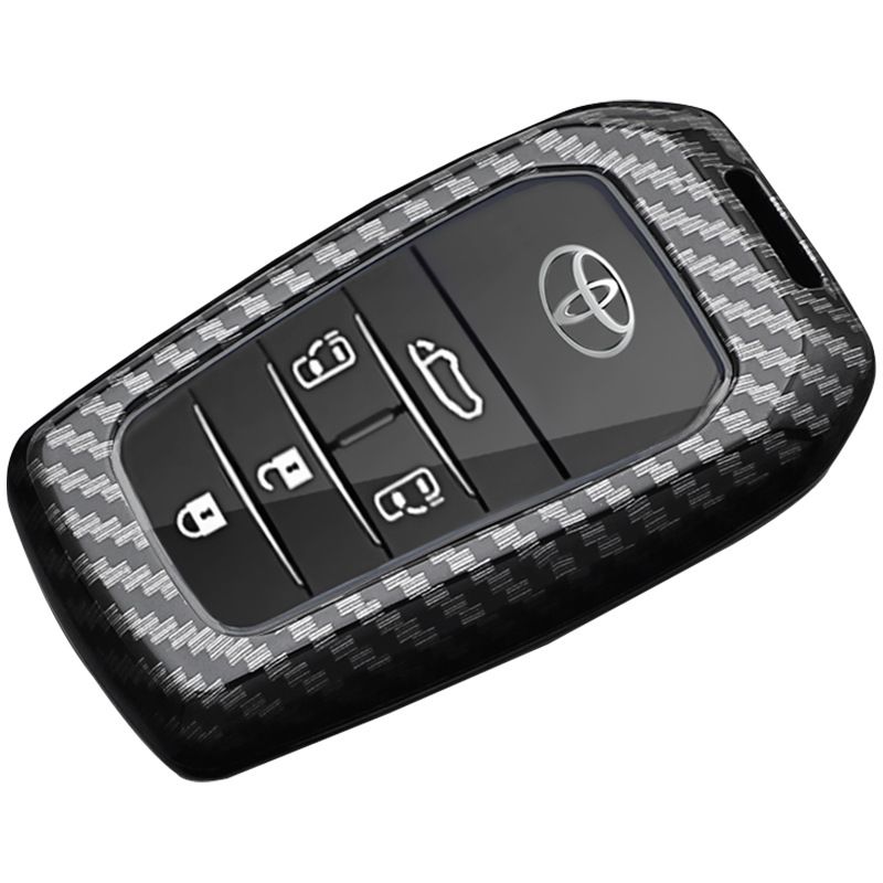 Fragrant Car Island Toyota Sienna Key Cover Carbon. Bagged D type 5-button view 6