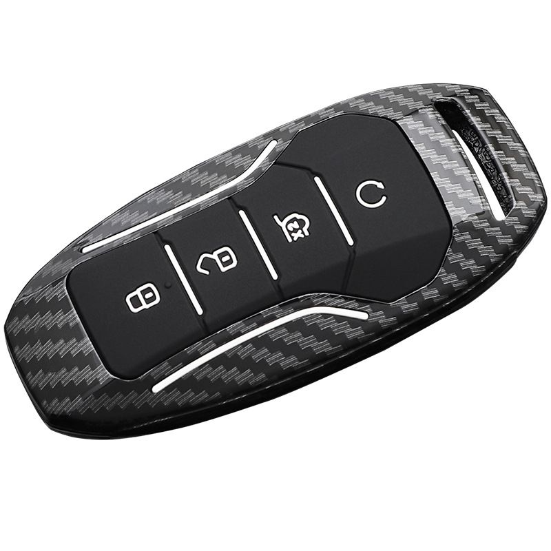 Fragrant Car Island Key Cover for BYD Tang Dmi. Bagged Type a card [carbon view 5