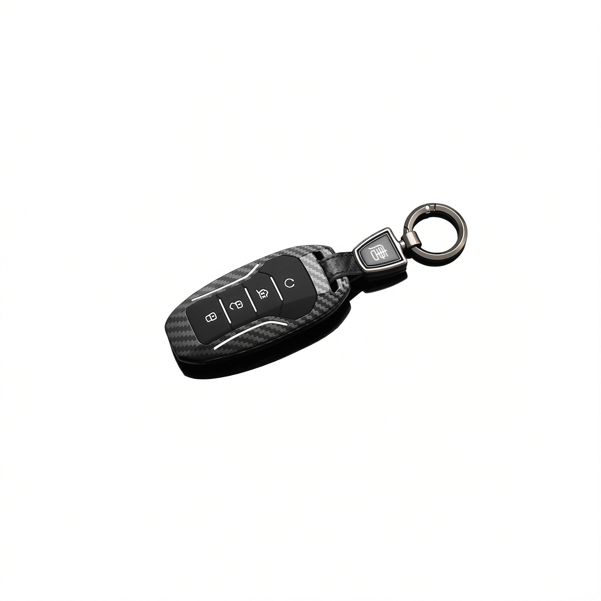 Fragrant Car Island Key Cover for BYD Tang Dmi. Bagged Type a card [carbon view 2