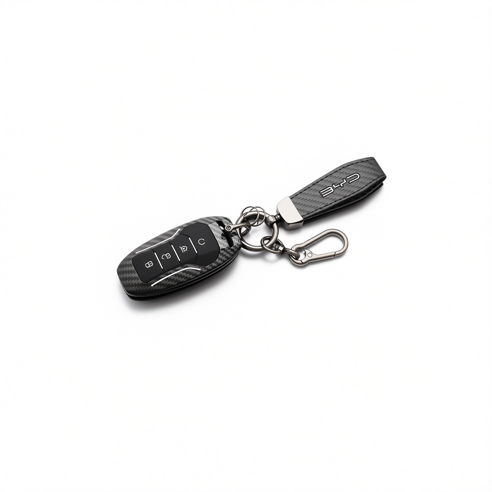 Fragrant Car Island Key Cover for BYD Tang Dmi. Bagged Model b 4-button view 3