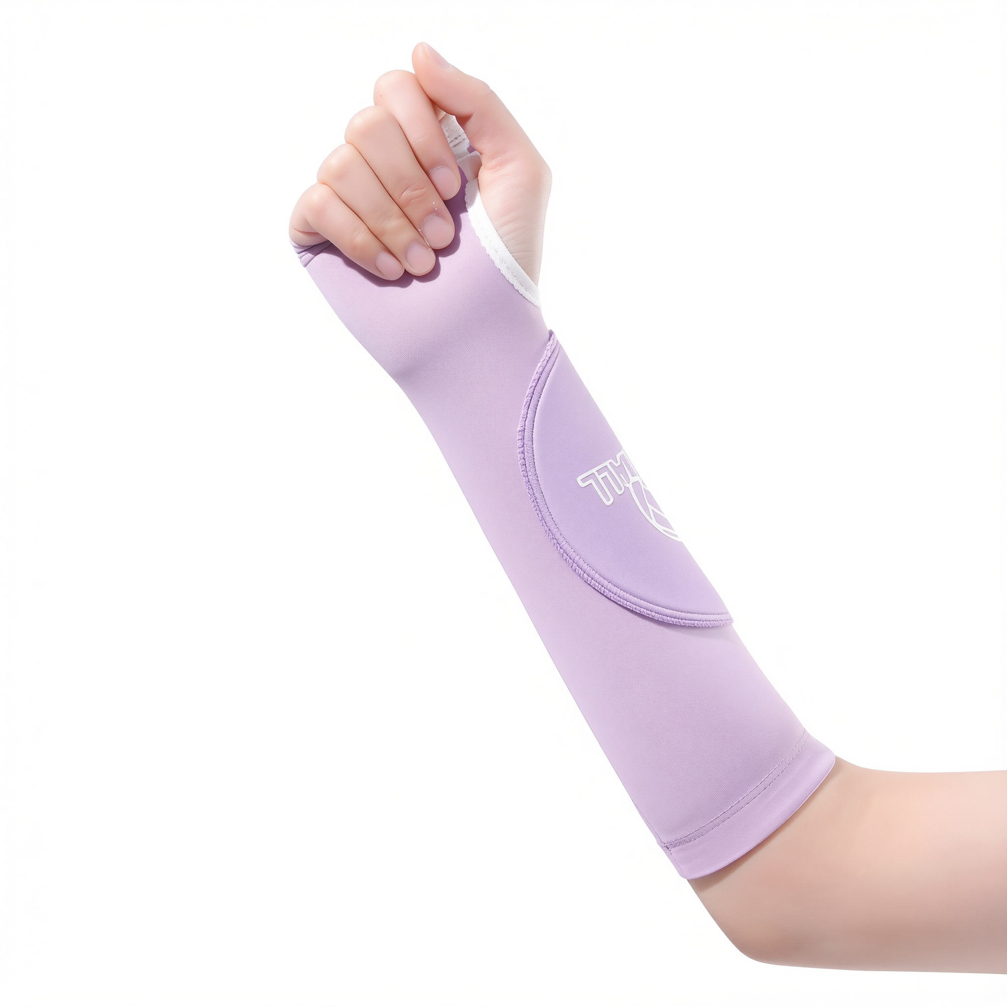 Volleyball Arm Guards Nylon The one who leaps Volleyball arm guards [purple] l
