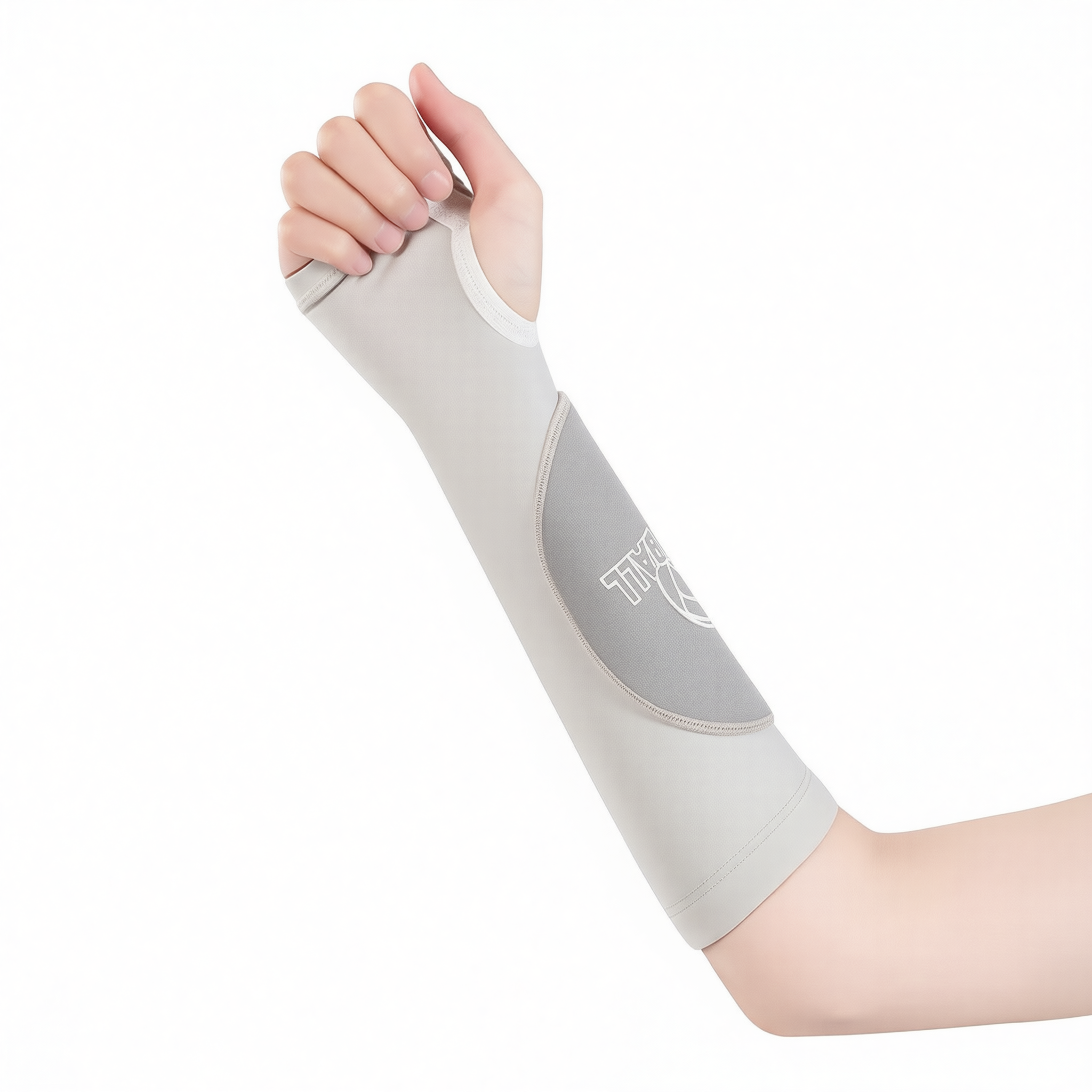 Volleyball Arm Guards Nylon The one who leaps Volleyball arm guards [grey] m